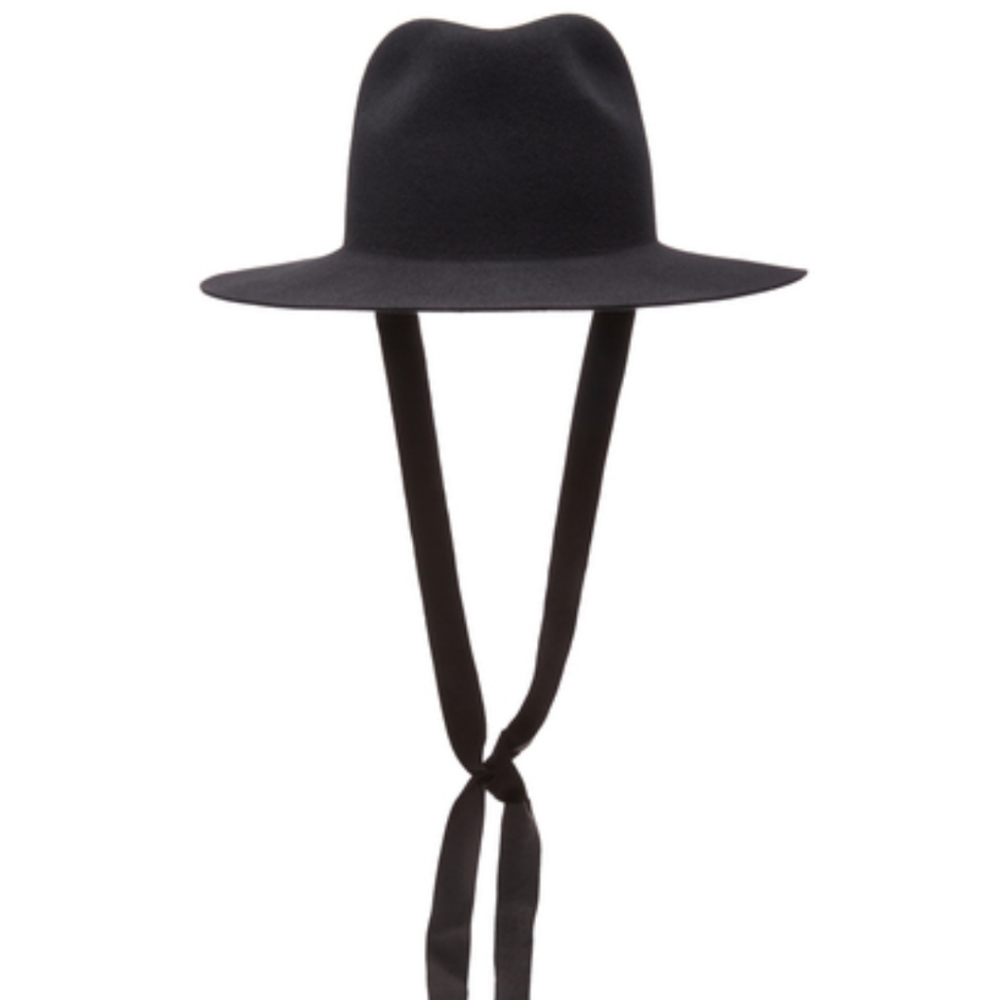 Janessa Leone Jordan Packable Wool Fedora Hat - Picture 2 of 3